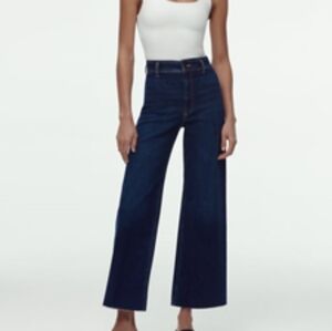 ZARA ZW The Marine Straight High Rise Jeans